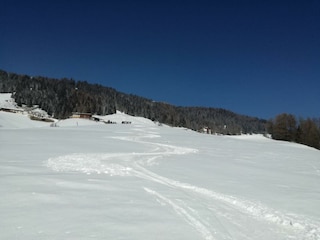Einsame Spuren in Navis