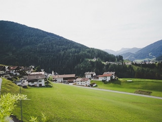 Ausblick vor dem Haus