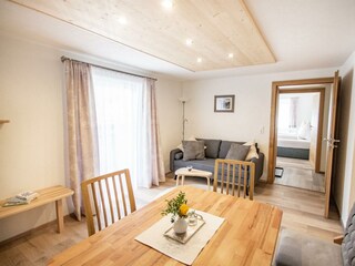 Wohnzimmer - Ferienwohnung Wasserfall