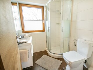 Badezimmer - Ferienwohnung Wasserfall