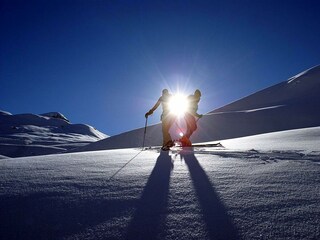 Skitour bei schönsten Wetter