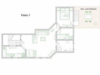 Appartamento per vacanze Oberscheidweiler Pianta del piano 41