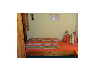 Schlafzimmer mit 2 Einzelbetten