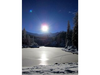Obernberger See bei Wintersonne
