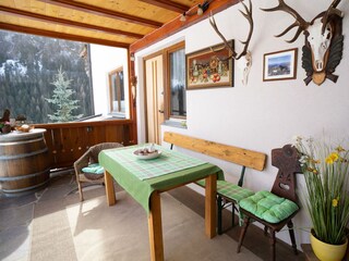 Alpenblick Navis - Terrasse