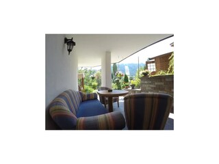 Gemütliche Terrasse der Ferienwohnung Juen