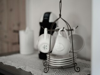Espressomaschine im Zimmer
