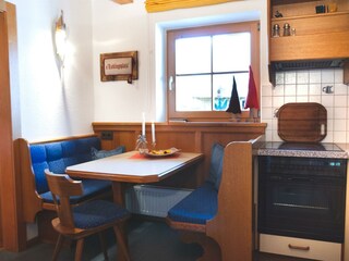 Sitzecke in der Küche