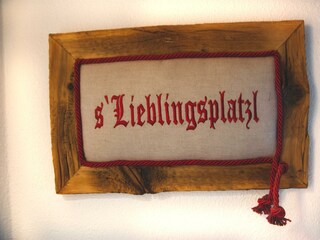 Unser Lieblingsplatzl