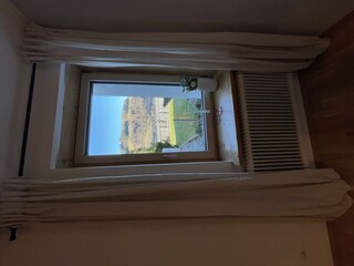 Blick aus dem Schlafzimmer