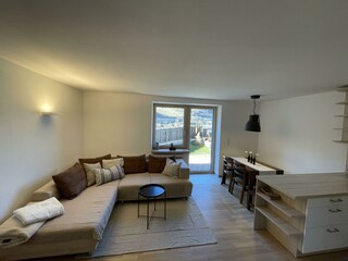 Wohnzimmer Ausziehcouch