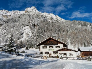 Haus Waldbauer in Obernberg im Winter