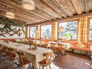 Schöne Gaststube für Feiern