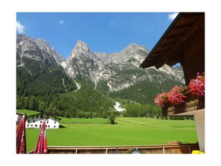 Ausblick von der Terrasse