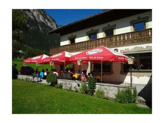 Gemütlicher Gastgarten