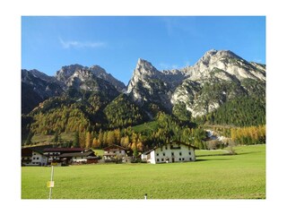 Ausblick auf die Gschnitzer Berge