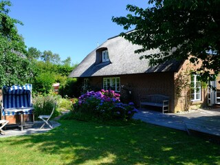 Ferienhaus Nebel Außenaufnahme 4