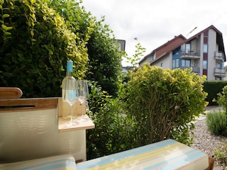 Relaxen mit Blick auf den Garten