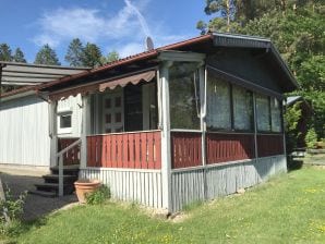 Holiday house Wooden holiday home with solarium - Rheinboellen - image1