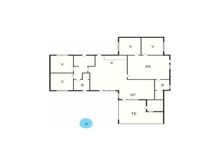 Maison de vacances Aalbæk Plan d'étage 3