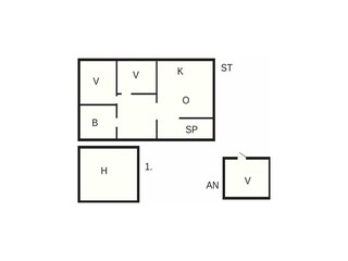 Vakantiehuis Bodafors Grondplan 40