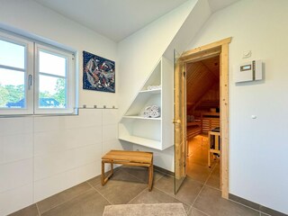 Sauna im Badezimmer
