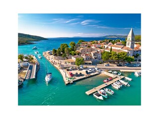 Cres - Losinj-Brücke und Kanal