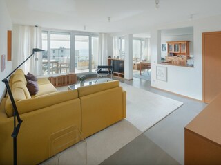 Norderney / Poseidon am Weststrand - Wohnzimmer
