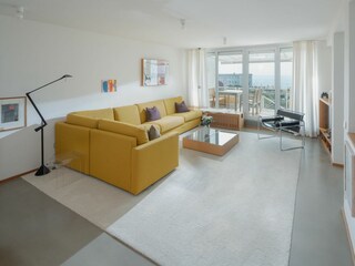 Norderney / Poseidon am Weststrand - Wohnzimmer