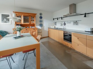 Norderney / Poseidon am Weststrand - Küchenzeile