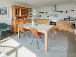 Norderney / Poseidon am Weststrand - Esstisch