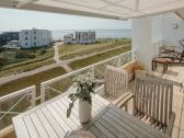 Poseidon am Weststrand Norderney / Balkon