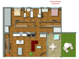 Appartamento Schenna Pianta del piano 25