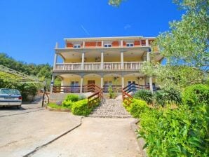 Roulotte Apartments Veselka, Lumbarda - Standard Room with Balcony and Sea View (Room 2) - Lombarda - image1