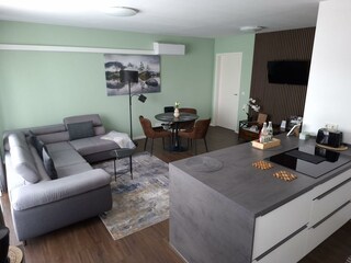 Wohnzimmer Fewo Maria