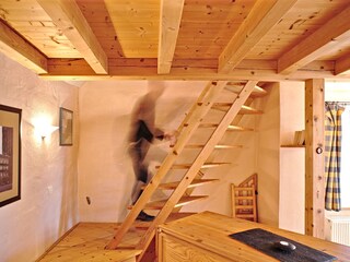 Stairs to the galery