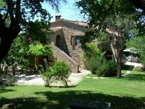 Holiday house LA CAPANNA Apartment in old cottage with pool - Radicondoli - image1