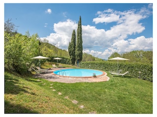 Ferienwohnung Radicondoli Außenaufnahme 12