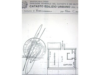 Appartamento per vacanze Radicondoli Pianta del piano 38