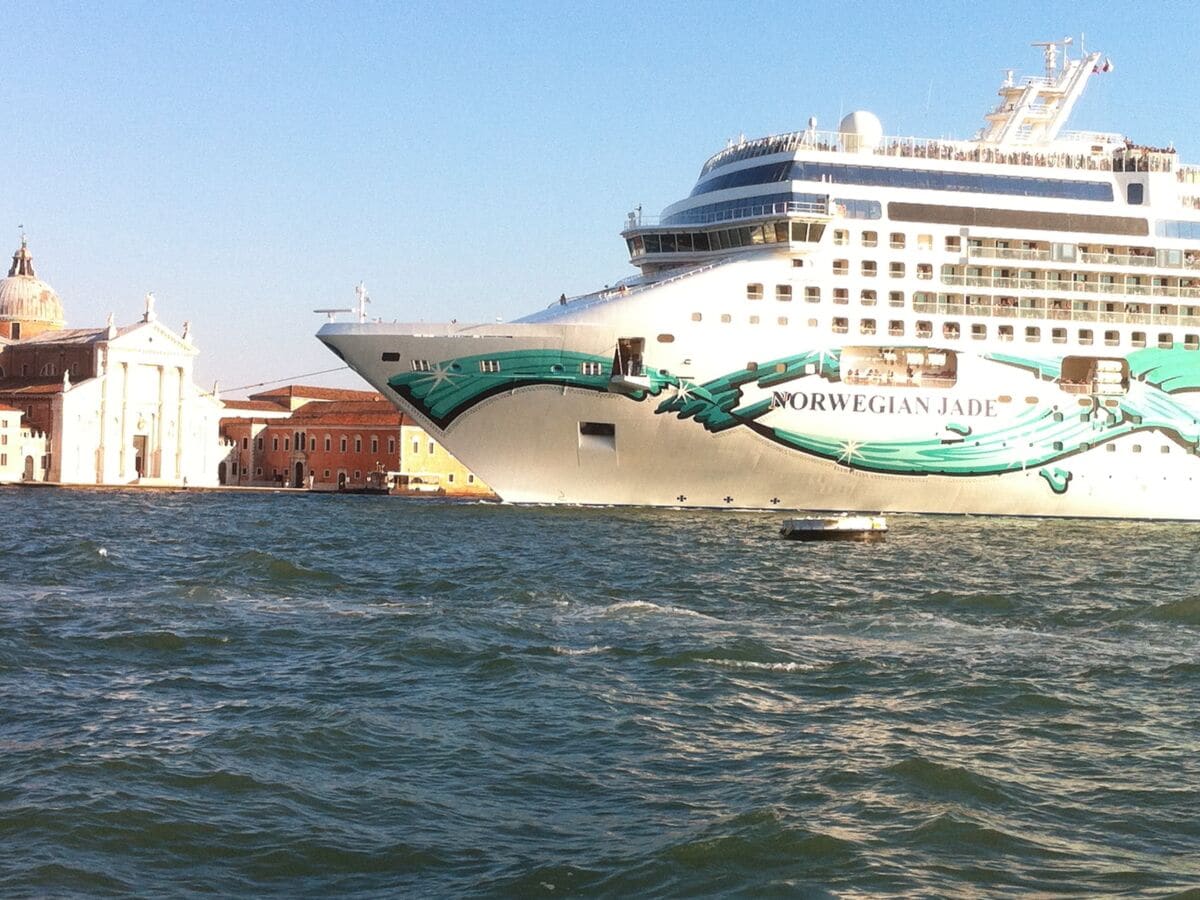 Kreuzfahrtschiffe in der Lagune sind Vergangenheit