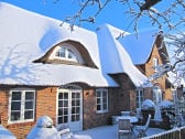 Friesenhaus Skap üüb strun im Winter