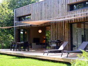 Casa in legno bioclimatica in campagna