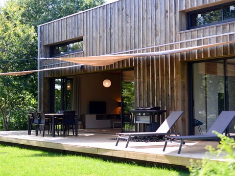 Casa per le vacanze Casa in legno bioclimatica in campagna