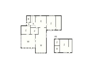 Maison de vacances Udsholt Strand Plan d'étage 54