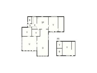 Ferienhaus Udsholt Strand Grundriss 54