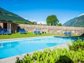 Panoramic view into the Vinschgau