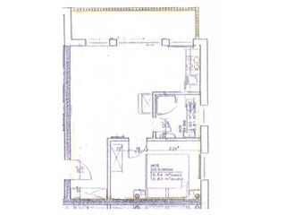 2-Zimmer mit Balkon und Duschbad mit Fenster