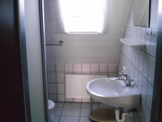 Dusche mit WC