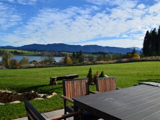 Blick von der Terrasse