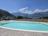 Pool and lake view